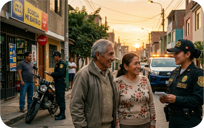 Rastrillaje en las calles